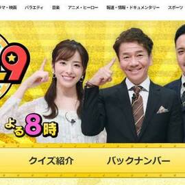 テレビ朝日「ミラクル9」へ素材提供